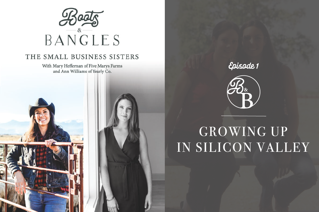 Boots and Bangles Episode One Cover Image Growing Up in Silicon Valley